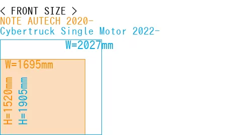#NOTE AUTECH 2020- + Cybertruck Single Motor 2022-